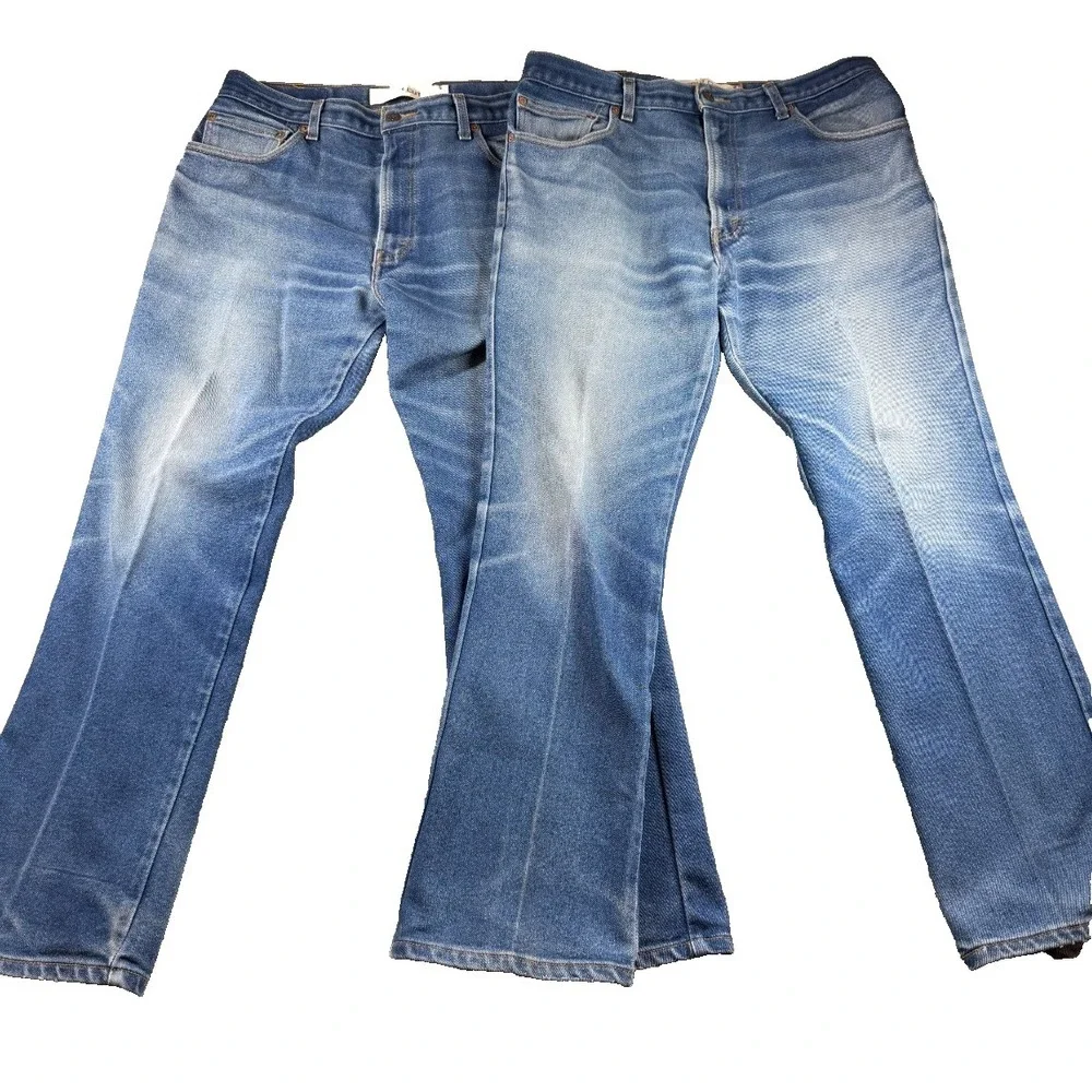 Vtg‎ Levi's 517 Jeans Lot 2 Pair Mens 36x30 Boot Cut Denim Y2K